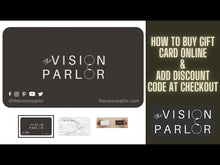 Load and play video in Gallery viewer, Discount Code for The Vision Parlor Gift Card while Supporting a local small business near me Auburn, CA Placer County 
