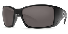 Load image into Gallery viewer, Costa Voyager Blackfin Matte Black Gray Global Fit 580P
