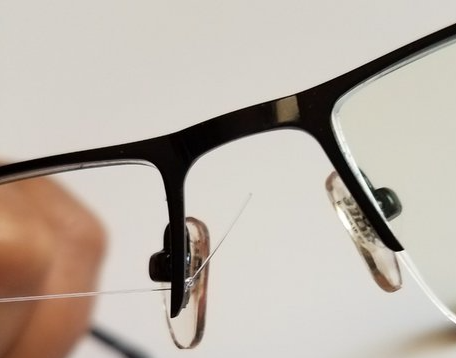 String Replacement Semi Rimless Eyeglasses