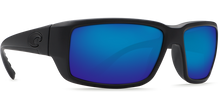 Load image into Gallery viewer, Costa Angler Fantail Blackout Gray Base w/ Blue Mirror 580P
