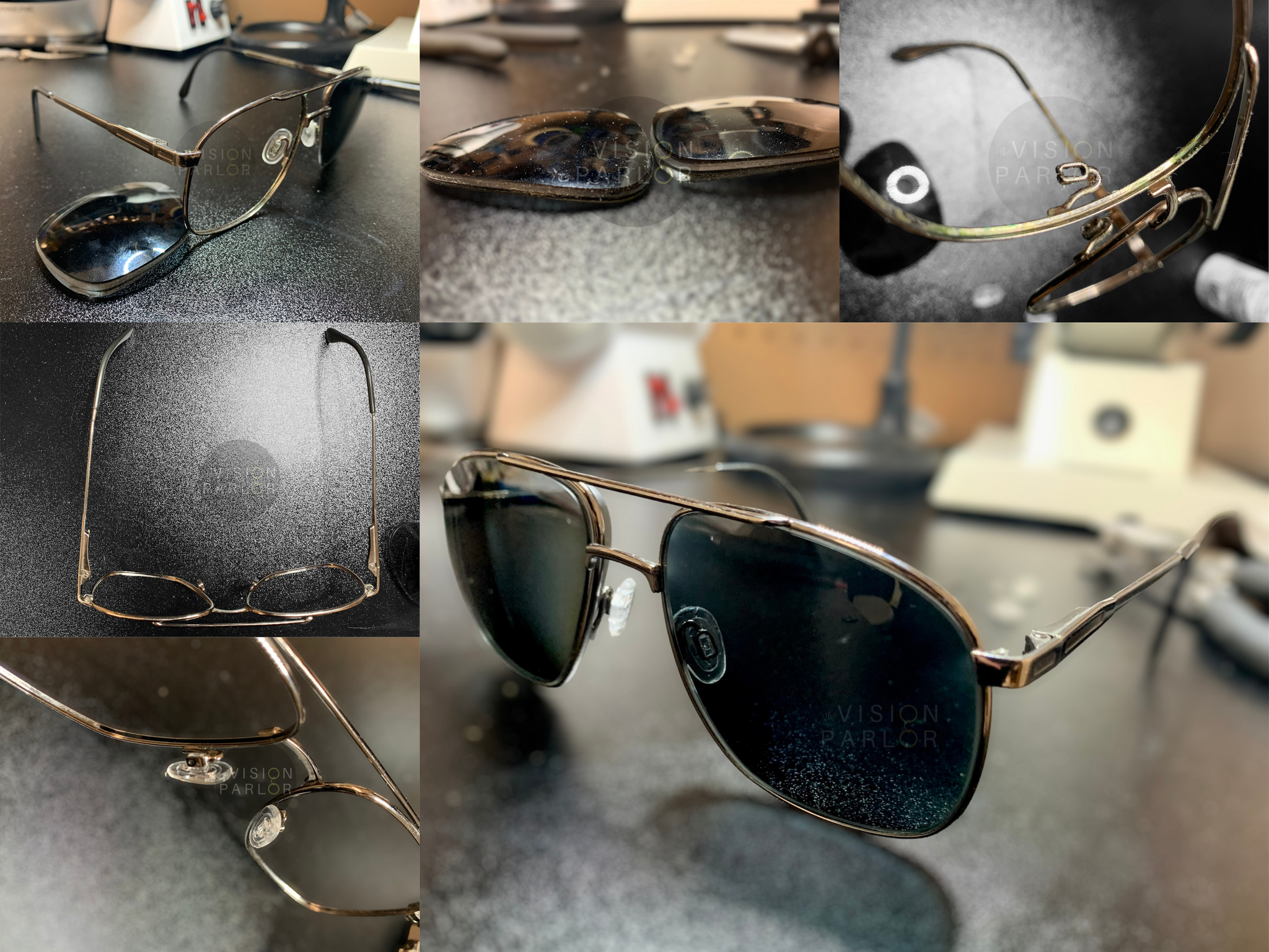 Eyeglass Repair Let our Optician fix your broken glasses at our Independent Optican in Auburn CA Servicing Placer County the Greater Sacramento area and more The Vision Parlor