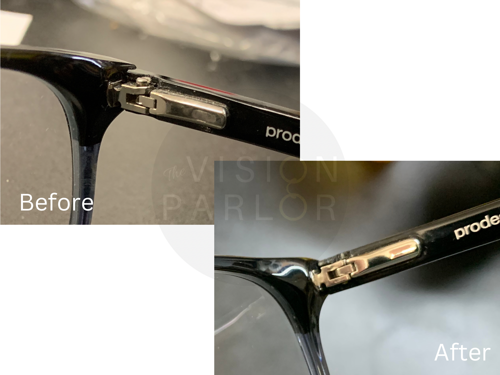 Hinge Repair Eyeglass Hinge Bent Damaged Broken Eyeglasses The Vision Parlor