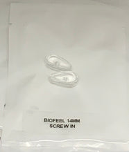 Load image into Gallery viewer, Biofeel Nosepads 14mm Screw In
