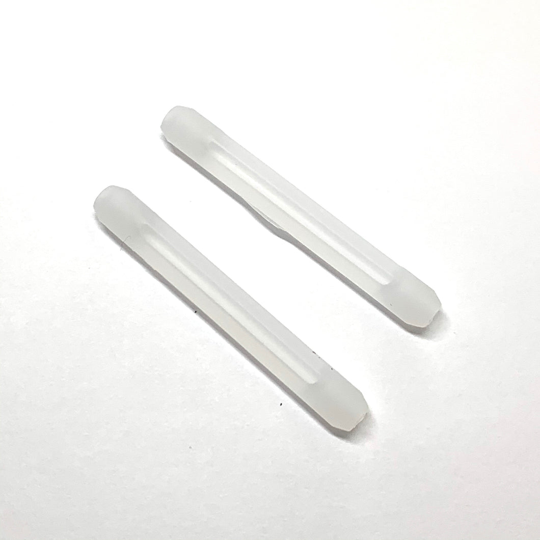 Silicone Temple Grips Installation (per pair) - Clear